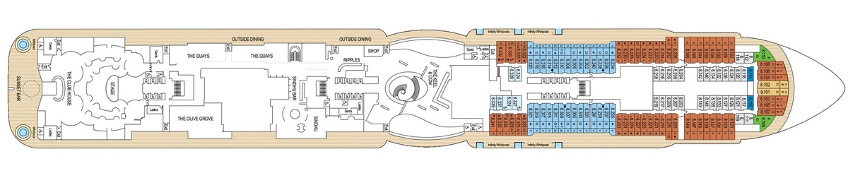 Deck 8 - Promenade Deck